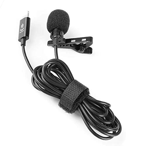 YC-LM10 II 1.5m Phone Audio Video Recording Lavalier Condenser Microphone for iPhone 11 X xr xs max 8 8plus 7 7plus 6plus / iPad