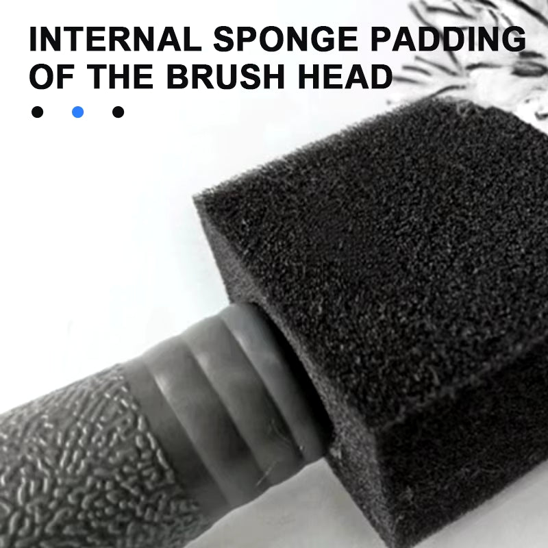 SEAMETAL Portable Plush Car Wheel and Tire Rim Cleaning Brush - Professional Detailing Tool for Dust Removal and Care