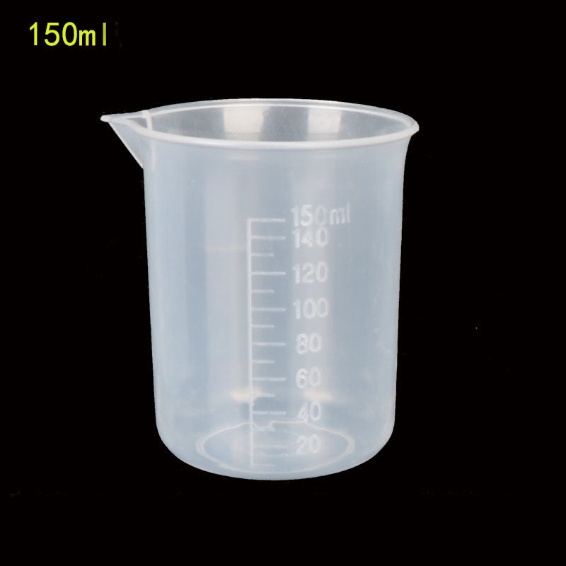 Baking plastic measuring cup