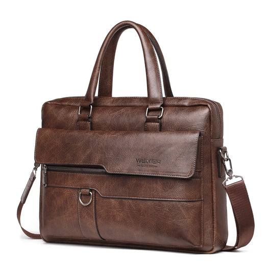 Men Briefcase Bag - Todd Sells Jax