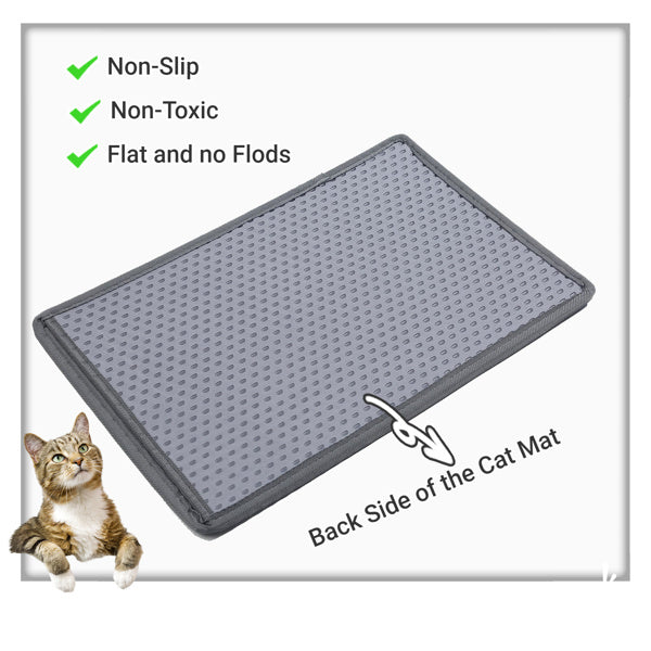 Cat Litter Box Mats, Splash Proof Mats, Filter Mats