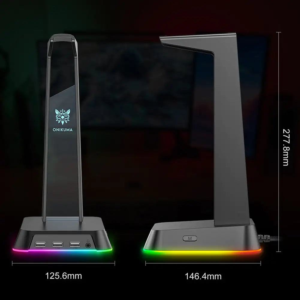 RGB Gaming Headphone Stand - Todd Sells Jax