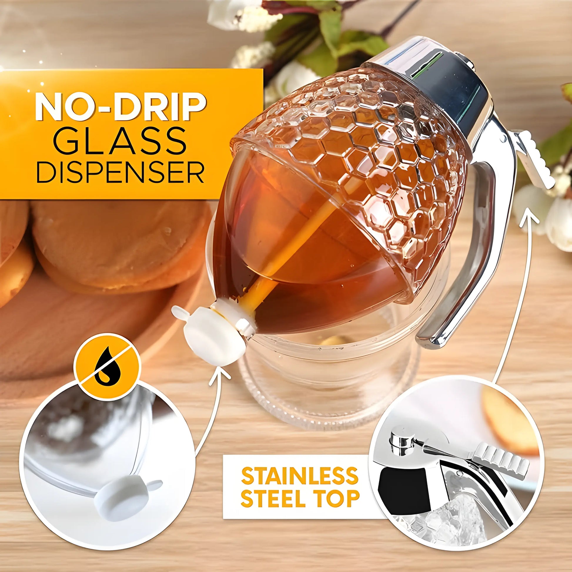 Clever Culinary Honey Dispenser - Todd Sells Jax